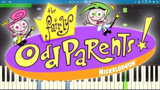 The Fairly Oddparents Theme Song  Piano Tutorial [upl. by Heuser]