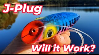 Testing a JPlug lure JPlug underwater video [upl. by Suellen]