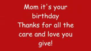 Phineas And Ferb  Mom Its Your Birthday Lyrics HQ [upl. by Kleeman320]