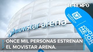 Movistar Arena el escenario más moderno de espectáculos de América Latina en Bogotá l EL TIEMP [upl. by Wilburn]