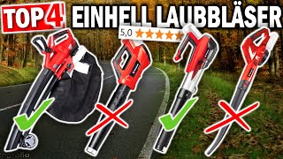 Die besten Laubbläser von Einhell Testsieger 2024 🔥  Top 4 Einhell Laubbläser [upl. by Rehpretsirhc]