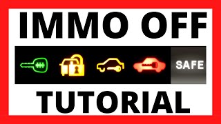 HOW to remove IMMOBILIZER from car  IMMO OFF with emulator [upl. by Claudy]