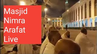 Masjid Nimra Arafat Live Hajj 2024 I Live [upl. by Ithnan943]