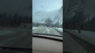 🍁 ❄️ Road trip AlbertaBritish Columbia alberta britishcolumbia [upl. by Rowen]