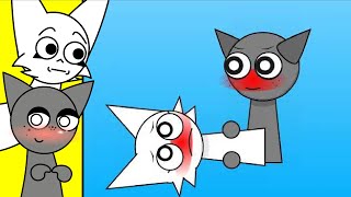 Wenda x Gray Reaction Incredibox Sprunki  Gray x Wenda react Incredibox Sprunki [upl. by Shirley]