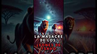 La Masacre de los Leones de Tsavo 🦁💔 [upl. by Adarbil]