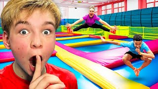 Kids vs Adults TRAMPOLINE PARK CHALLENGE  Dhar Mann IRL [upl. by Dev]