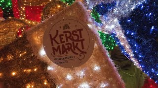 Underground Cave Christmas Market  Kerstmarkt gemeentegrot  Valkenburg The Netherlands  4K [upl. by Sinnaoi]