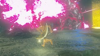 What if you Fight Dark Beast Ganon Before Leaving The Great Plateau Zelda Breath of the Wild [upl. by Robison]