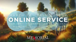 March 24 2024 Palm Sunday Contemporary Service [upl. by Jarv702]