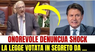 DENUNCIA SHOCK ALLA CAMERA ECCO LA LEGGE VOTATA IN SEGRETO DALLA SINISTRA CHE HA DISTRUTTO ITALIANI [upl. by Resarf]