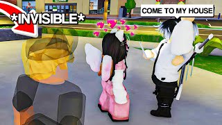 SPYING ON ONLINE DATERS IN ROBLOX SNAPCHAT [upl. by Atat97]