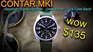 CONTAR MKI  MKII Field Watch  YouTube Exclusive  Best affordable Well Made Field Watch Ever [upl. by Dnomyad]