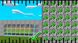 COMO FAZER UMA FARM DE CANA DE AÇUCAR NO MINECRAFT tutorial [upl. by Carla707]