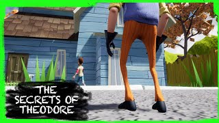 HELLO NEIGHBOR MOD KIT THE SECRETS OF THEODORE  THE NEIGHBOR IS STEAMING HIMSELF [upl. by Assina]