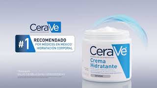 Hidratación prolongada durante 48 horas con CeraVe [upl. by Ycnej743]