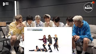 bts reaction blackpink dance x2 boombayah [upl. by Enytnoel42]