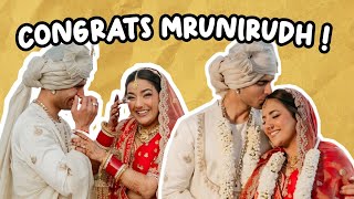 Mrunu and Anirudh finally got MARRIED ❤️ [upl. by Angle]