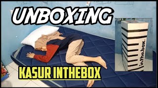 Unboxing Kasur Inthebox HYBRID 120x200 Empuk dan Awet Garansi 10 tahun [upl. by Suirtemed]