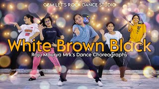 White Brown Black Dance Video  Avvy Sra  shorts whitebrownblack dance karanaujla bhangrafunk [upl. by Rozele]