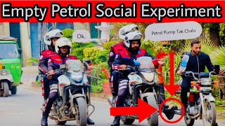 Empty Petrol In Bike  Social Experiment With Dolphin Force  Increase Petrol Price In Pakistan [upl. by Nuahsar959]