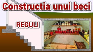 Reguli la constructia unui beci sau pivnita [upl. by Nyloj]