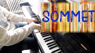 Amir  Sommet  Piano Cover Tutorial Accords Instrumental  PARTITION [upl. by Hermes582]