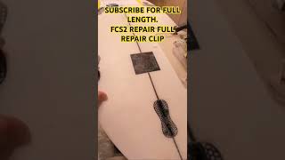 FCS2 box surfboard repair Full clip on our page [upl. by Fallon]