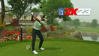 GOLFING IN A BEAUTIFUL CREEK  Fantasy Course Of The Week 77  PGA TOUR 2K23 [upl. by Calan]