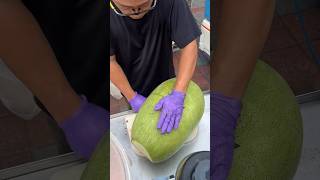 Worlds Biggest Watermelon Cutting For Juice In Taiwan [upl. by Gonsalve]