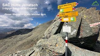 Bergtour SAC Hütte Jenatsch  entlang dem gesamten Beverin [upl. by Shalna653]