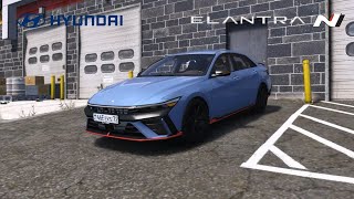 GTA V  2024 Hyundai Elantra N  Taxi Drive [upl. by Georgetta]