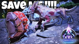 EVERYONE Tries Kill meJourney To Safe Place ARK Ascended Aberration Ep 4 In Hindi [upl. by Ekim947]