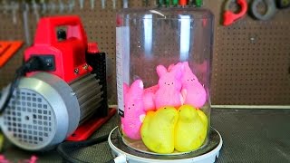 What Will Happen If You Put Peeps in a Vacuum Chamber  Easter Special [upl. by Edita600]