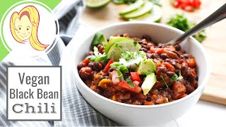 Quick and Easy Black Bean Chili [upl. by Yrellav]