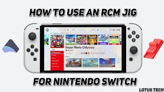 How to use an RCM Jig for your Nintendo Switch [upl. by Aihsetel]