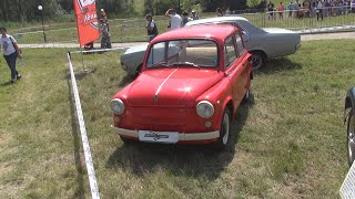 ZAZ Zaporozhets 965 Car Exterior Walkaround [upl. by Ssilb636]