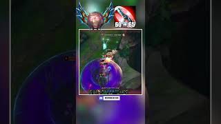 3v1 while 2 Level behind Draven Buff S14 [upl. by Elwira893]