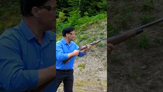 UNBELIEVABLE Recoil Reduction 8mm Rem Mag gun hunting shooting [upl. by Alletnahs826]