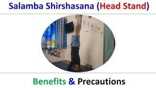 Shirshasana Independently How to do Sirsasana Headstand for Beginners  Shirshasana Yoga Pose [upl. by Nirok]