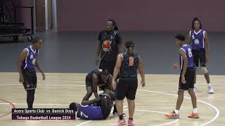 Acers Sports Club vs Barrick Boys Academy Tobago Basketball League 2024 [upl. by Leummas]