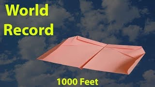 paper airplanes  Learn How To Make A World Best Paper Airplane  Very Easy [upl. by Garrot943]