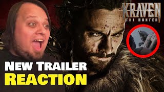 KRAVEN  New Trailer REACTION  KRAVEN THE HUNTER [upl. by Phillida]