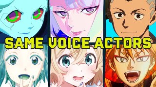 Cyberpunk Edgerunners All Characters Japanese Dub Voice Actors Seiyuu Same Anime Characters [upl. by Adamec]