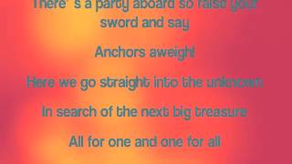 Club Penguin  Penguin Band  Anchors Aweigh lyrics [upl. by Laertnom]