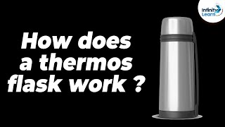 How does a thermos flask work  One Minute Bites  Dont Memorise [upl. by Alet]