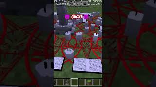 👻 Minecraft 👻 but 👻 Ghost 👻 shortshortsviralvideo [upl. by Airamana]