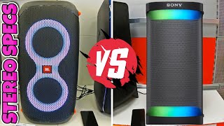 JBL PARTYBOX 110 VS SONY SRS XP500  HIGH POWER BASS COMPARISON [upl. by Mich531]