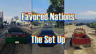 Favored Nations  The Setup GTA V  Ending C Credits  Lyrics  Sub español [upl. by Aiam]