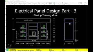 LT Electrical Panel Design Software  Training Video Part  3 [upl. by Ernald]